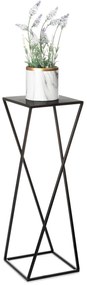 STOJAN NA KVETINÁČ LOFT4 70X24X24 CM ČIERNA