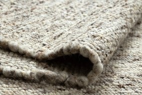 Koberec NEPAL 2100 vlnený, obojstranný, prírodný,  sand/béžový