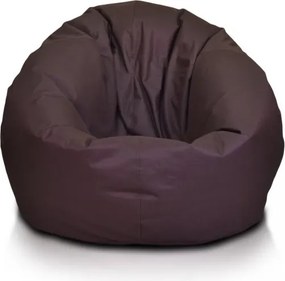 Sedací vak Sakwa m polyester TiaHome - tmavo hnedá