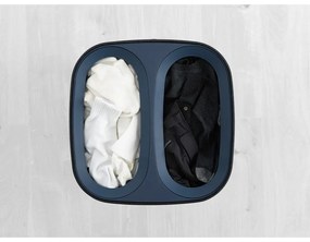 Antracitovosivý látkový kôš na bielizeň 2x30 l Tota – Joseph Joseph