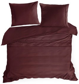 MAKOSATÉNOVÉ OBLIEČKY EVA MINGE ELEGANT1H 200X220 CM, 2 KS 70X80 CM BORDOVÉ