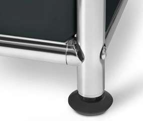 Kovový skriňový systém »CN3«, čierny