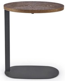 Konferenčný stolík Delphi orech/čierna 48