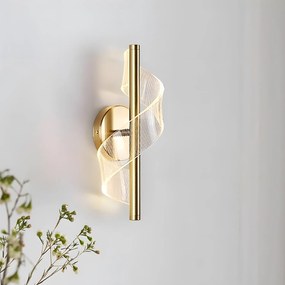 Nástěnné LED svítidlo G032-W zlaté/neutrální bílá