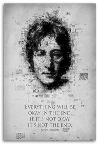 Gario Obraz na plátne John Lennon - Gab Fernando Rozmery: 70 x 100 cm