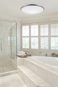 TOP LIGHT Svetlo stropné Silver KL CCT, Biela-Chróm