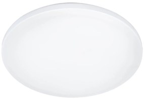 EGLO Vonkajšie LED nástenné/stropné osvetlenie RONCO, 7W, teplá biela, okrúhle, biele. IP44