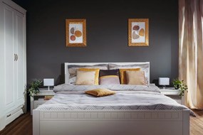 Posteľ Atik 180x200 cm, biela