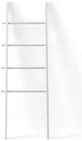 Biely dekoratívny rebrík z topoľového dreva Leana - Umbra