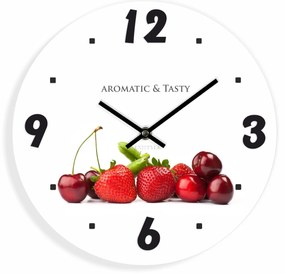 Dekorstudio Moderné hodiny do kuchyne Ovocie