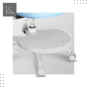 Detská otočná stolička Mark Adler Junior 5.0 Blue