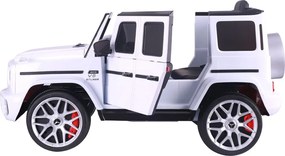 LEAN CARS Elektrické autíčko Mercedes G63 S306-1 biele