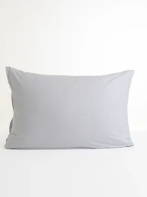 Bavlnená obliečka na vankúš Renforcé 50 × 70 cm – Jasmine svetlosivá