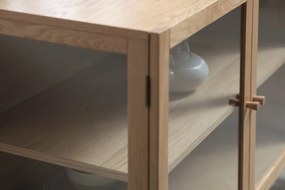Dizajnová komoda Dallan 140 cm prírodný dub