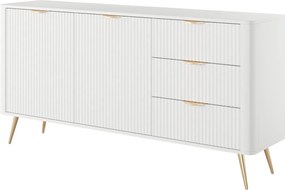 KOMODA TREVISO 2D3S BIELA 163 cm
