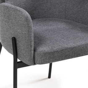 Jídelní křeslo GRANDA šedé