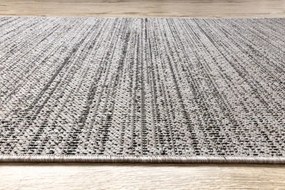 Behúň SIZAL FLOORLUX vzor 20389 strieborný / čierny