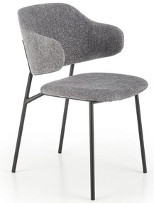 Stolička K497 sivá