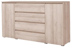 Komoda Cortez C 6 (dub sonoma). Akcia -17%. Vlastná spoľahlivá doprava až k Vám domov. 1123756