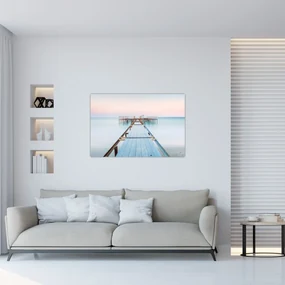 Obraz - Dlhé mólo (90x60 cm)