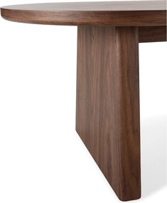 Jedálenský stôl v dekore orecha 100x200 cm Blair – MOME