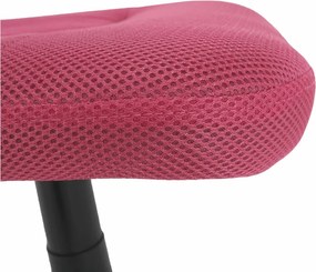 Detská stolička na kolieskach Gofy - ružová / vzor / čierna