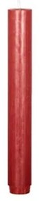Broste Sviečka guľatá krátka 2,6 cm - červená
