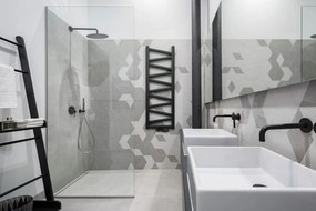 Regnis Kalipso MIX, Vykurovacie teleso 540x1800mm, 704W, čierna matná, MK180/50/D5/BLACK