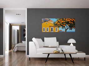 Obraz - Pomarančovník (120x50 cm)