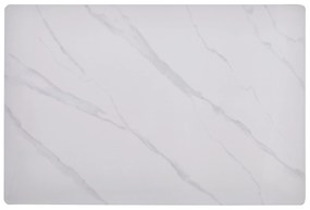 Noela Jedálenský stôl s keramickou doskou v dekore bieleho mramoru CERAMON 140