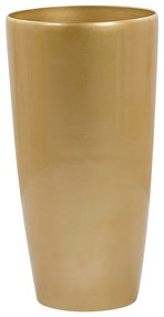 Kvetináč ⌀ 40 cm zlatý TSERIA Beliani