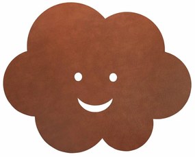 Hnedá detská hracia podložka 70x88 cm Cloud XXL Bull – LIND DNA