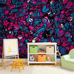 Sablio Tapeta Kreslené obrázky - 336x220 cm