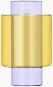 Ručne vyrobená sklenená váza Boreale, V 21 cm