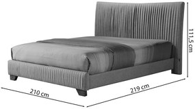 Manželská posteľ 180 cm Batam 180 (s roštom) (béžová + hnedá). Vlastná spoľahlivá doprava až k Vám domov. 1098910