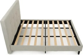 Manželská posteľ béžová 160x200 cm BED-M160 CRM2