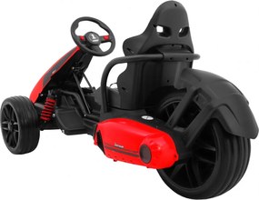 Ramiz Detská motokára na batérie Bolid XR-1 Červená + nastaviteľné riadidlá + tvarované sedadlo