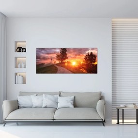 Obraz - Jamnik, Slovinsko (120x50 cm)