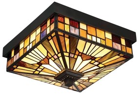 Elstead QZ-INGLENOOK-F - Vonkajšie stropné svietidlo INGLENOOK 2xE27/60W/230V IP44