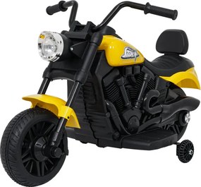 Elektrická motorka STAR žltá