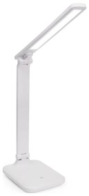 Platinet LED stmievateľná dotyková stolná lampa s USB portom REMUS LED/5W/230V biela PL0602