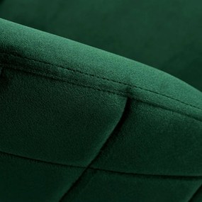 Čalúnená designová stolička ForChair IV zelená