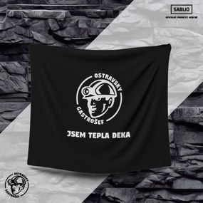 Sablio Deka s vlastním potiskem - 190x140 cm - Ostravsky gastrošef