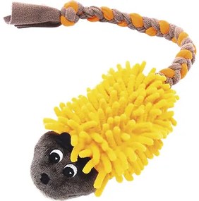 Hračka pre psov pískacia potvorka ježko žltý