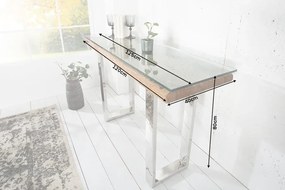 Euphoria Barracuda – konzolový stolík z teakového dreva 120 cm