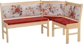 Jedálenský komplet Kvety, vzor kvety