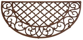 Liatinová rohožka Esschert Design Picnic, šírka 67,5 cm
