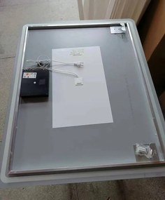 Erga Isabella, LED zrkadlo 120x80cm, 3105 lm, 6500K, predné/zadné osvetlenie, ERG-V01-129-1280-00
