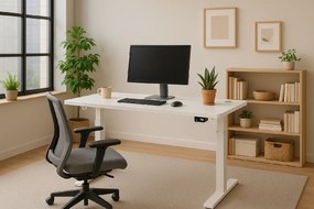 Herný stôl BR01 biely 120 cm