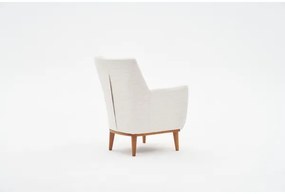 Kreslo NUPI krémové